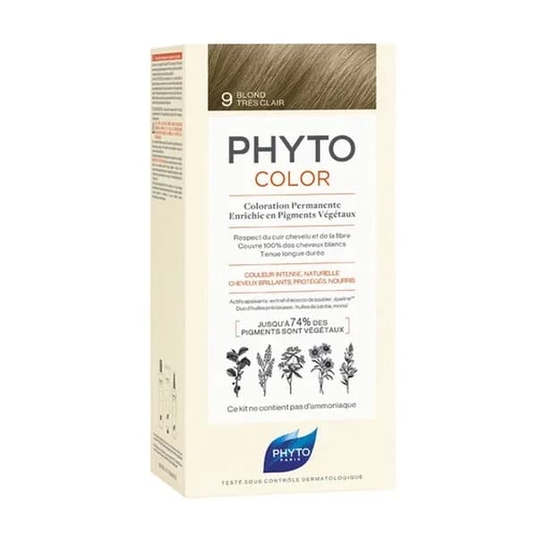 Phyto Phytocolor Herbal Hair Color - 9 - Light Blonde