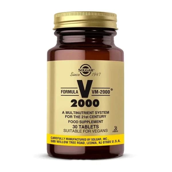 Solgar Formula Vm-2000 multivitamin And Mineral 30 tablet