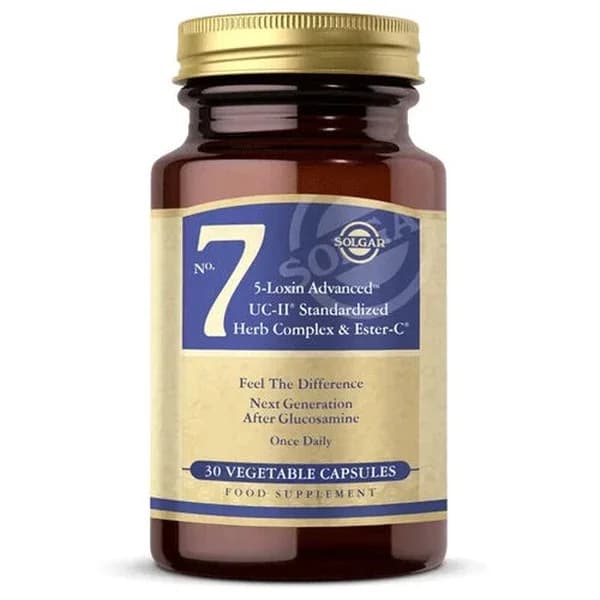 Solgar No.7 Herbal Capsules for Joint Support - 30 Count