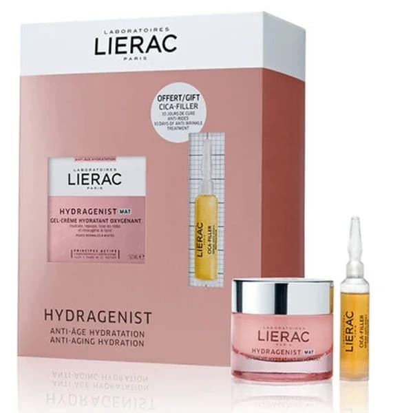 Lierac Hydragenist Gel-creme 50 ml + Cica-filler 10 ml Set