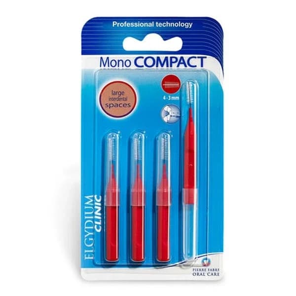 Pierre Fabre Oral Care Elgydium Clinic Monocompact Red Red Interdental Brush