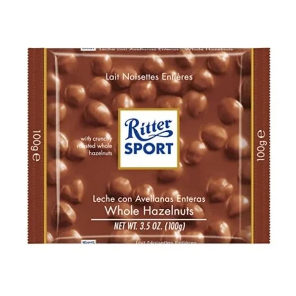 Ritter Sport Tablet Chocolate Hazelnut 100 gr