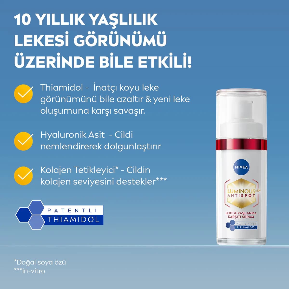 Nivea Visage Luminous 630 anti-aging And Anti-spot Serum 30 ml