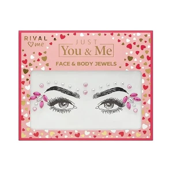 Rival Loves Me Just You &amp; Me Face Jewels - 1 Pack of Bling