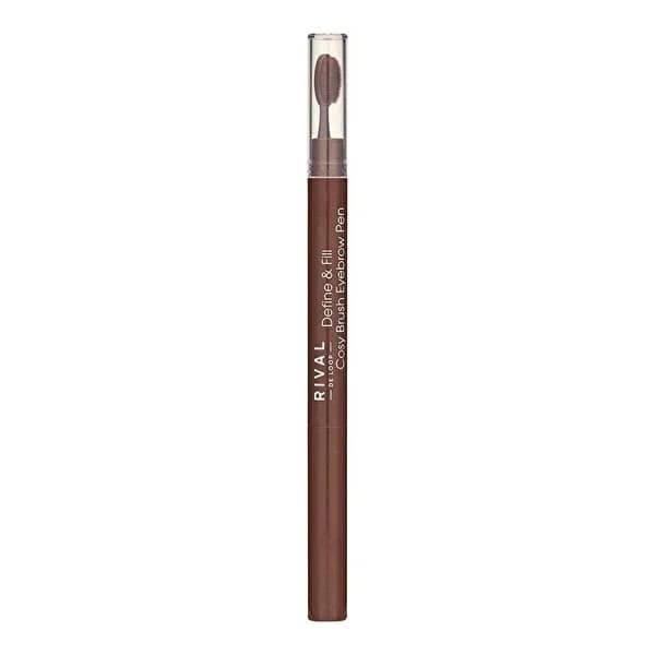 Rival de Loop Brown Eyebrow Pencil with Dual Ends & Long-Lasting Finish