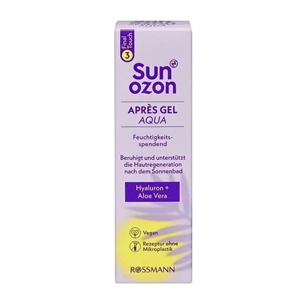Sunozon Purple After Sun Gel Hyaluron+Aloe Vera 50 ml
