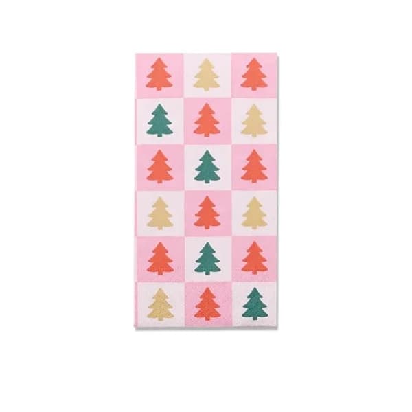 Alouette 16-Piece Christmas Napkin Set for Holiday Spirit