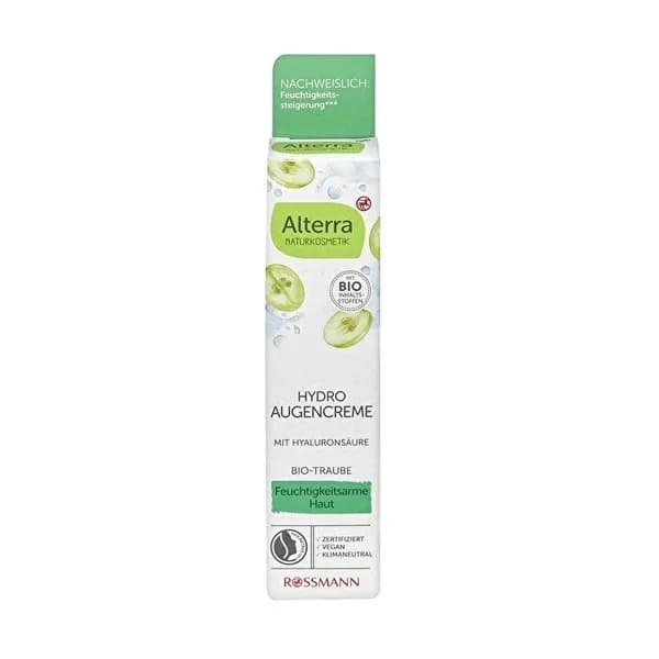 Alterra Water Based Eye Cream Grape & White Tea 15 ml