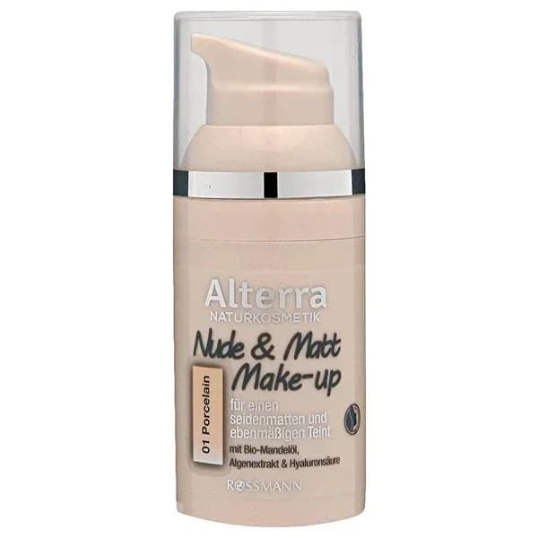 Alterra Matte Foundation No:01 Porcelain 30 ml