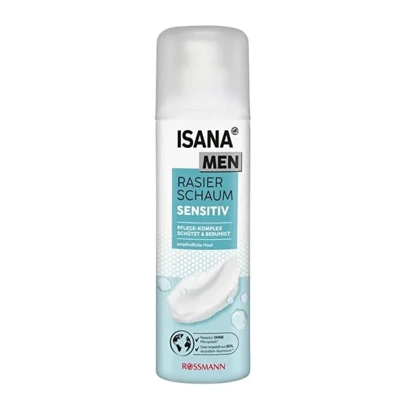 Isana Men Shaving Foam Sensitive Skin 300 ml