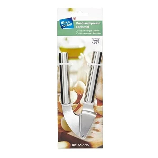 Flink & Sauber Garlic Crusher Stainless Steel 1 pcs