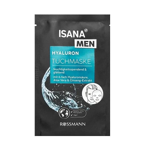 Isana Men Hydro Power Moisturizing Paper Mask For All Skin Types 1 pcs