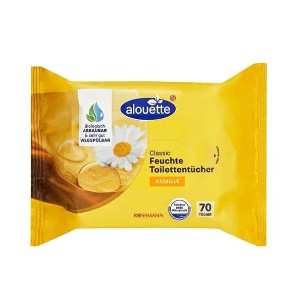 Alouette Wet Toilet Paper Daisy Extract 70's
