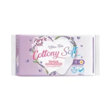 Pure'n Soft Ultra Thin Lavender Scented Daily Pads 40 pcs