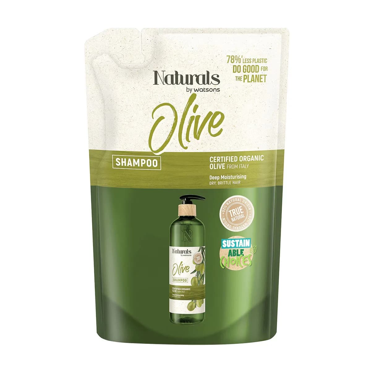 Naturals By Watsons Shampoo Olive 450 ml