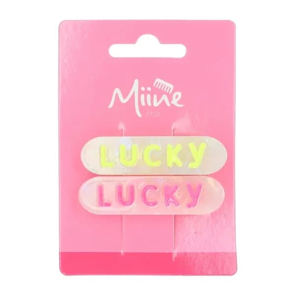 Miine Lucky Hair Clip 2 2-pack