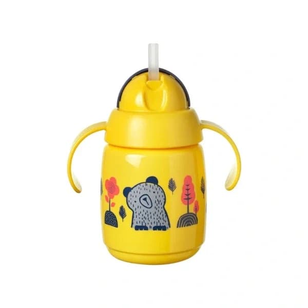 Tommee Tippee Superstar Easy Drinking Straw Exercise Cup Yellow 300 ml Tt447831