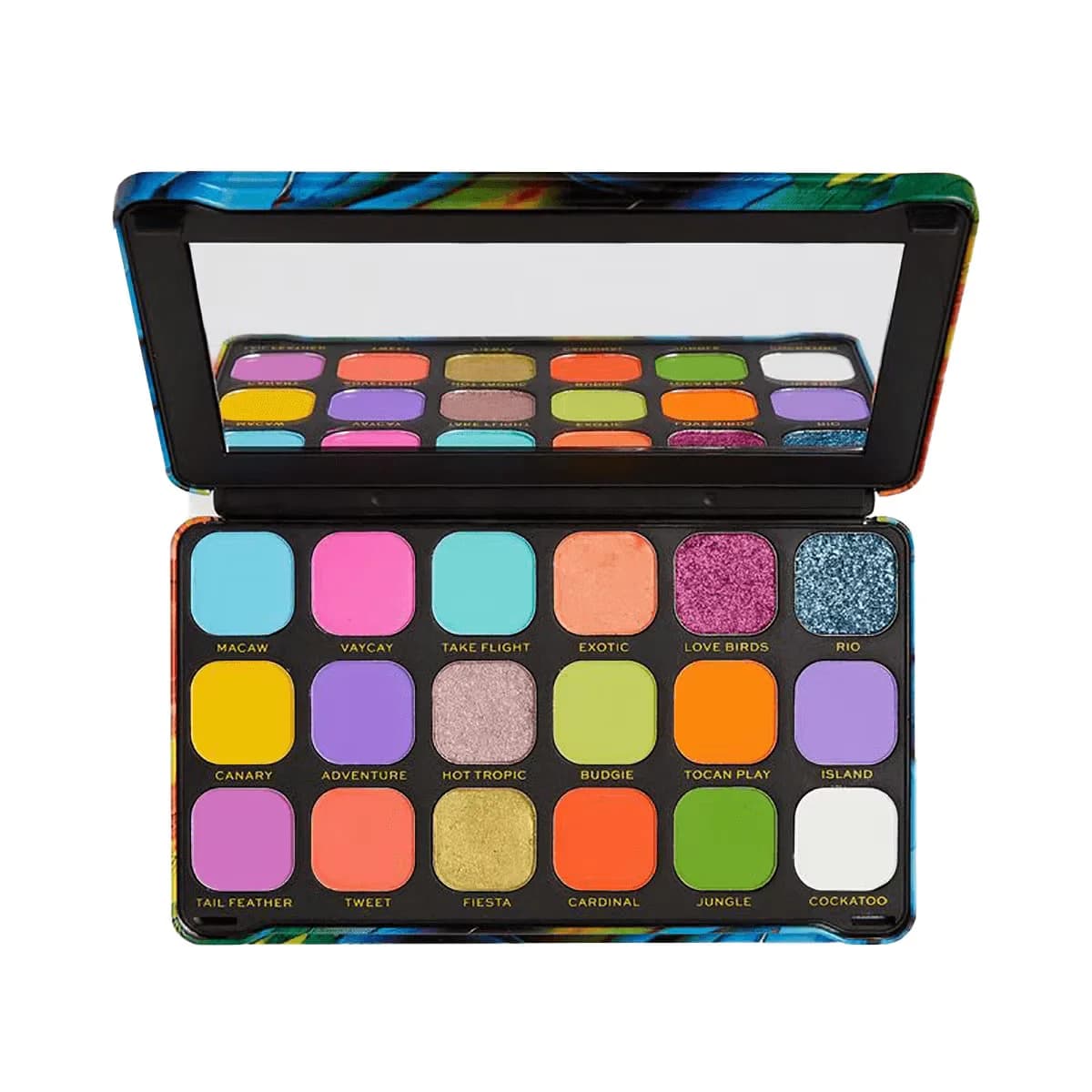 Revolution Forever Flawless Eyeshadow Palette Bird Of Paradise