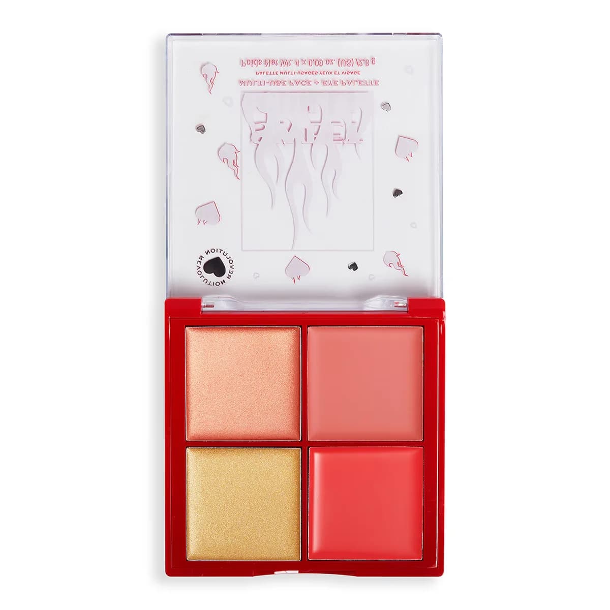 I Heart Revolution Sweet Chilli Cream Blush Quad