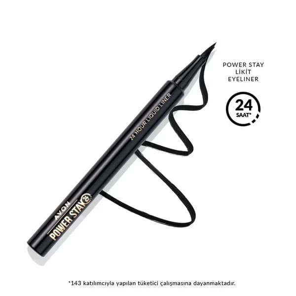 Avon Power Stay Eyeliner Blackest Black