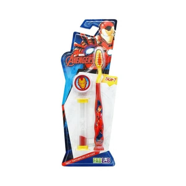 Marvel Toothbrush with Hourglass and Multi-Shape Base from Fab Lab