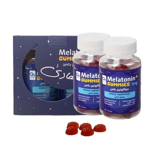 Melatonin Plus Gummies for Peaceful Sleep 1+1 Free - by Nutrofi Q Health 180g
