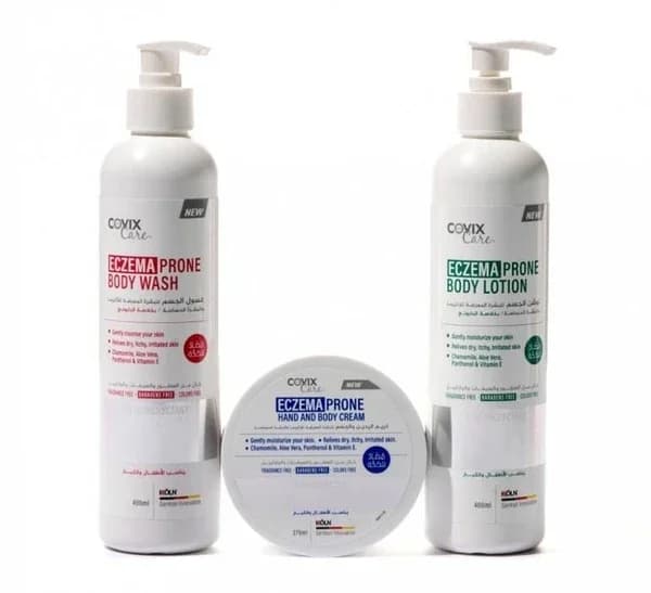 Covix Care Sensitive And Eczema-prone Skin Care Set For Children And Adults From Covix Care