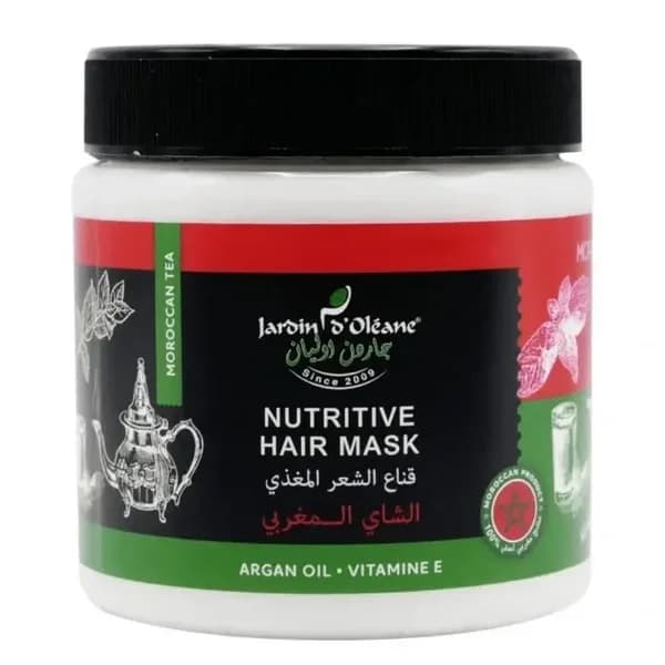 Moroccan Tea Nourishing Hair Mask by Garden Olyan 500g