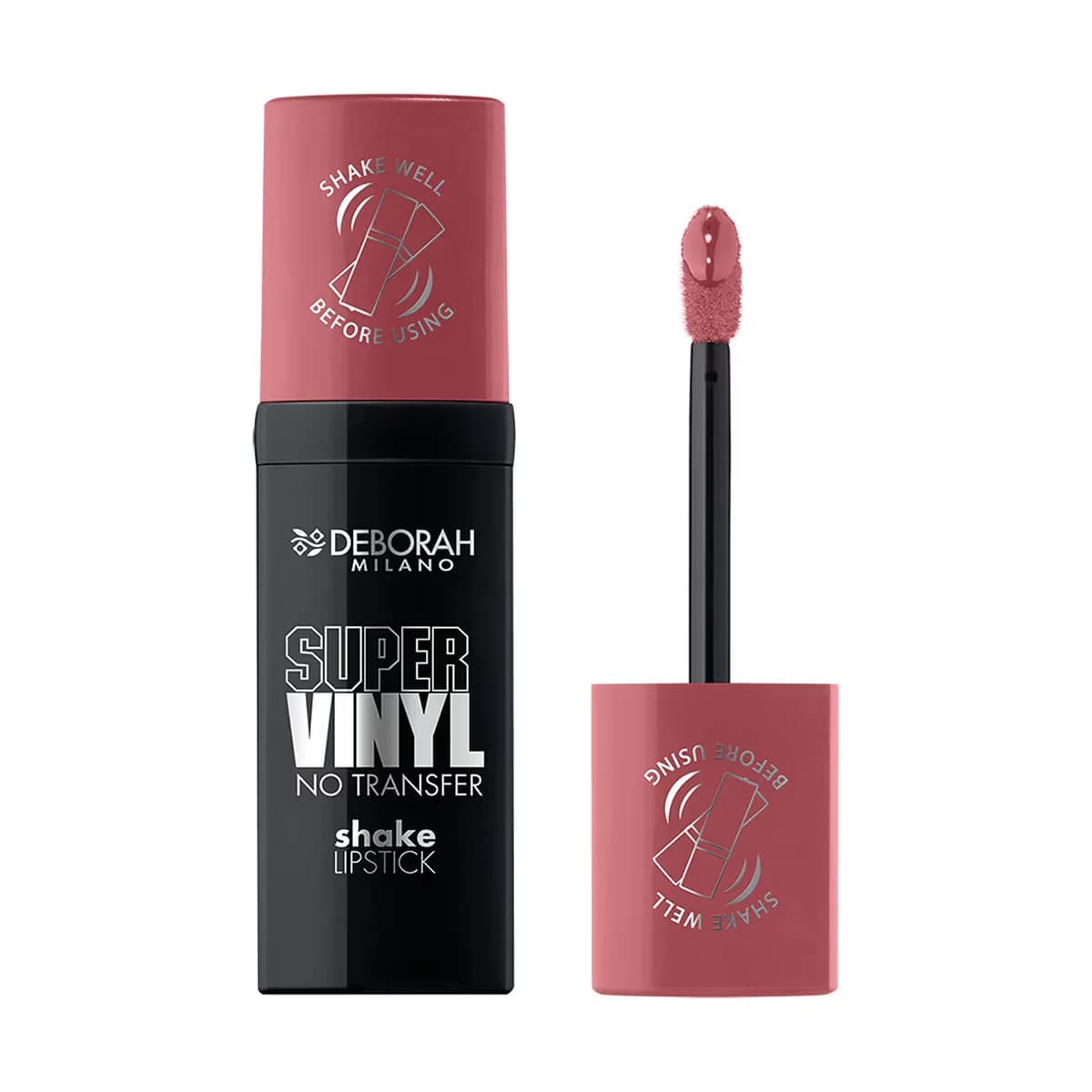 Deborah Super Vinyl Shake Lipstick 01 nude Rose