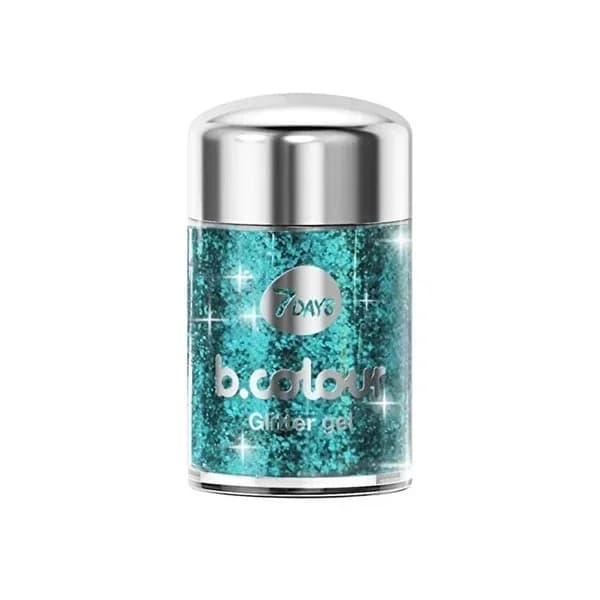 7Days B.Colour Mini Glitter Gel 02 Snowy Elf 10 gr