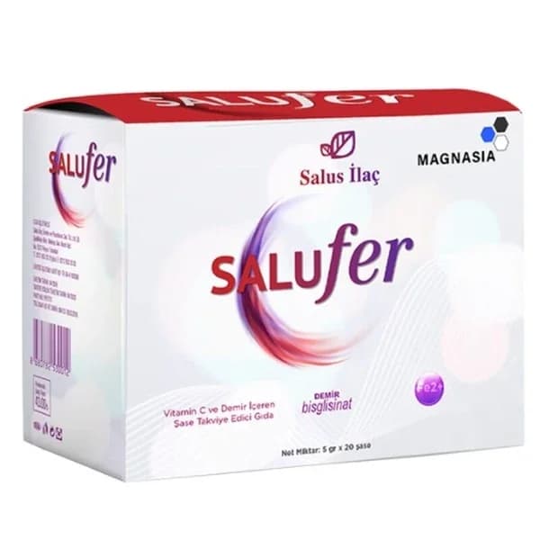 Salus İlaç Salufer Supplementary Food 5 gr X 20 sachet
