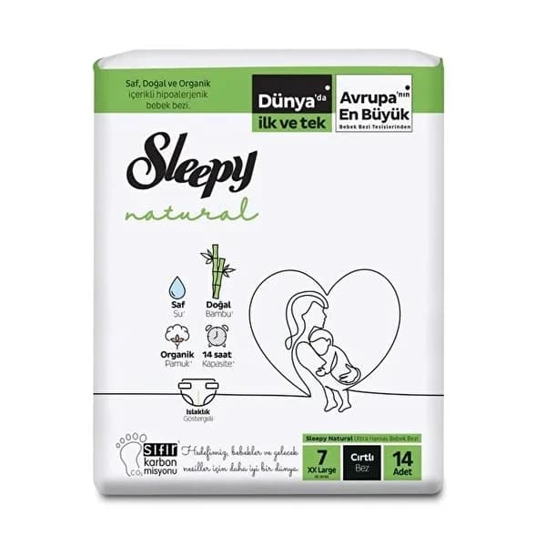 Sleepy Baby Diaper Jumbo Size 7 XXL 14 pcs