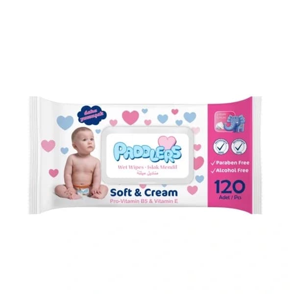 Paddlers Wet Wipes 120 x 12 pack (1440 sheets)