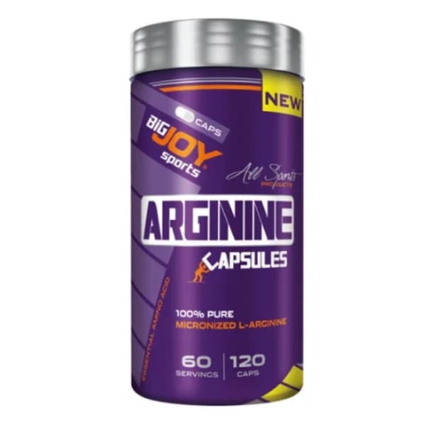 Bigjoy Arginine 120 veggie Capsules