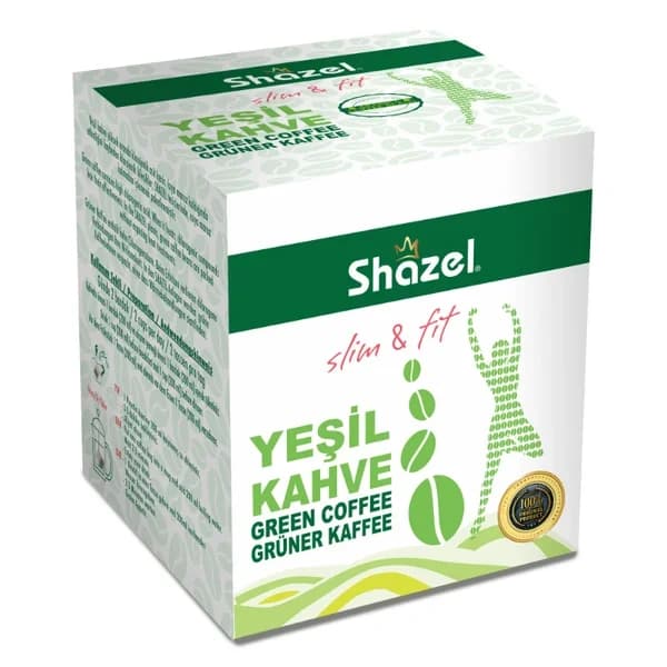 Shazel Green Coffee Slim & Fit 3 gr X 14