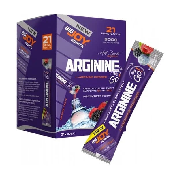 Bigjoy Arginine Go Forest Fruit 10 g X 21 pcs