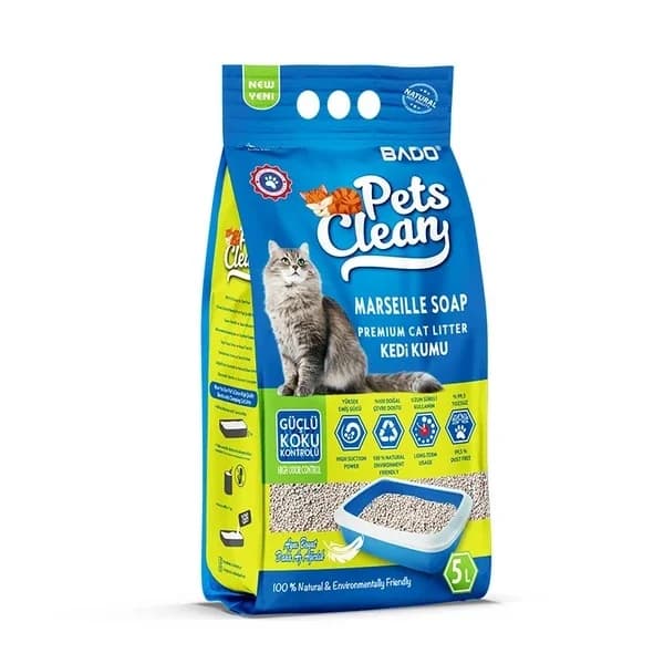 Pets Clean Cat Litter Soap Scented 5 l