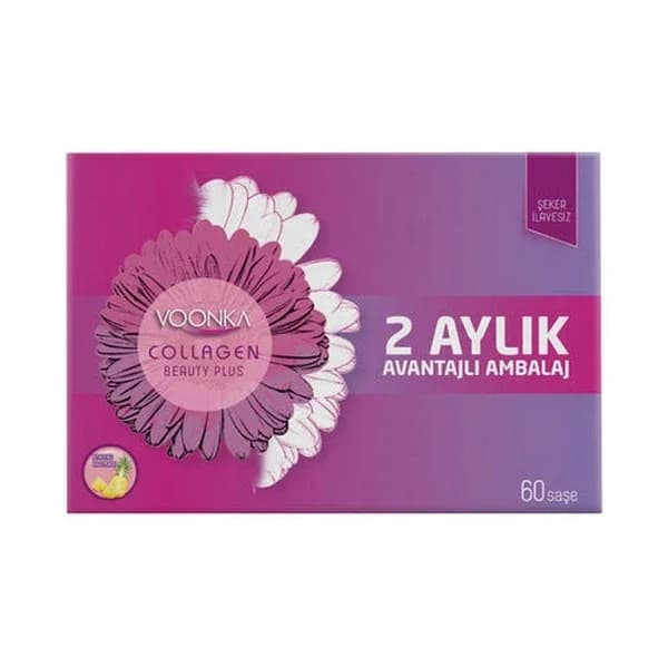 Voonka Collagen Beauty Plus Collagen And Hyaluronic Acid 60 sachets