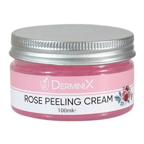 Derminix Rose Peeling Cream 100ml - Exfoliating & Brightening