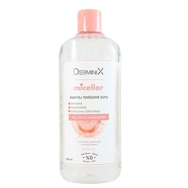 Derminix Micellar Makeup Remover Water 400ml - Gentle Cleanser