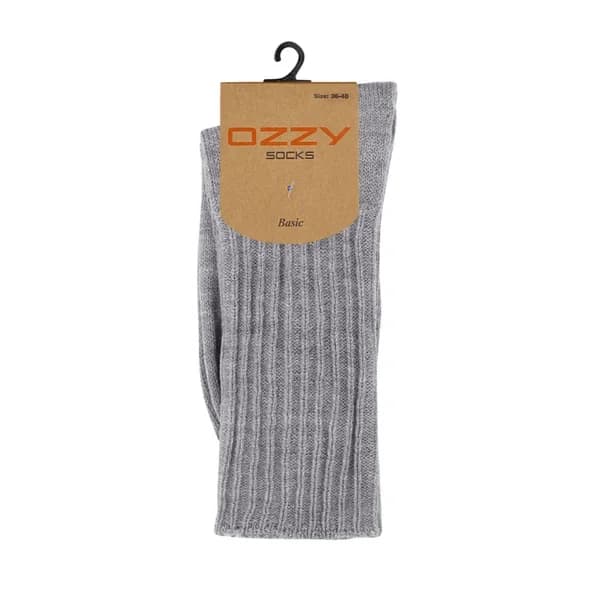 Ozzy Socks Women's Wool Grey Socks 36/40