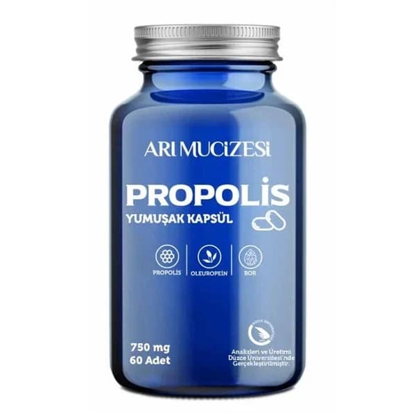 Arı Mucizesi Propolis-oleuropein And Boron Containing Supplementary Food 60 capsules