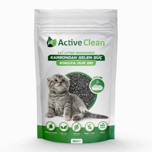 Active Clean Cat Litter Odor Remover 240 gr