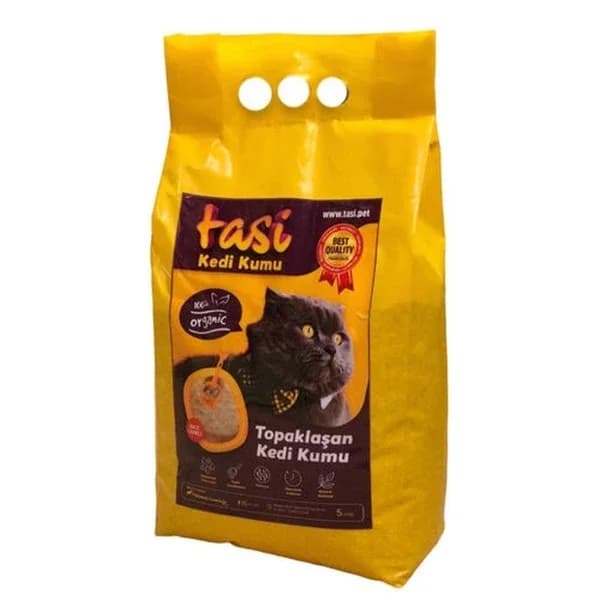 Tasi Premium Cat Litter - 5 Liters, Clumping & Odor Control