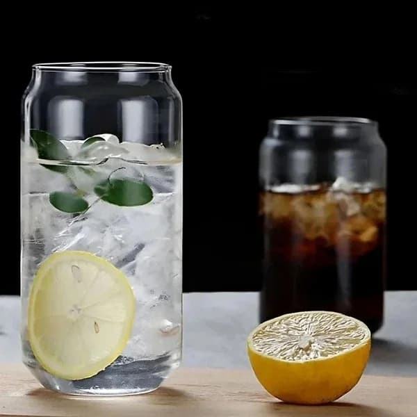 Lia Borosilicate 2-pack Round Glass Cup 380 ml