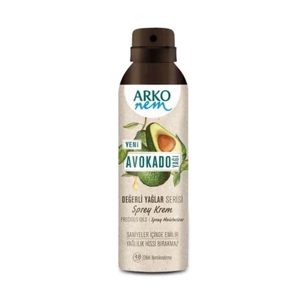 Arko Avocado Oil Spray Cream 150ml - Moisturizing Spray