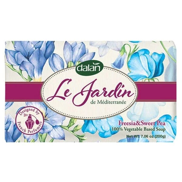 Dalan Le Jardin Freesia And Sweet Pea Herbal Soap 200 gr