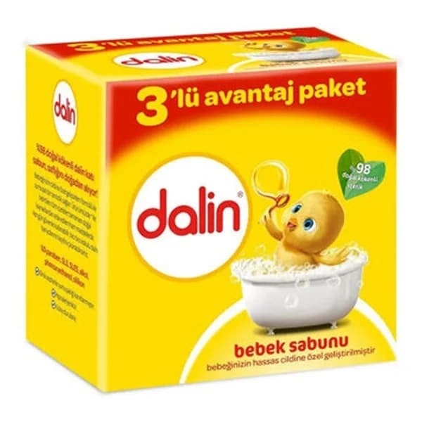Dalin Baby Soap For Sensitive Skin 3 packs