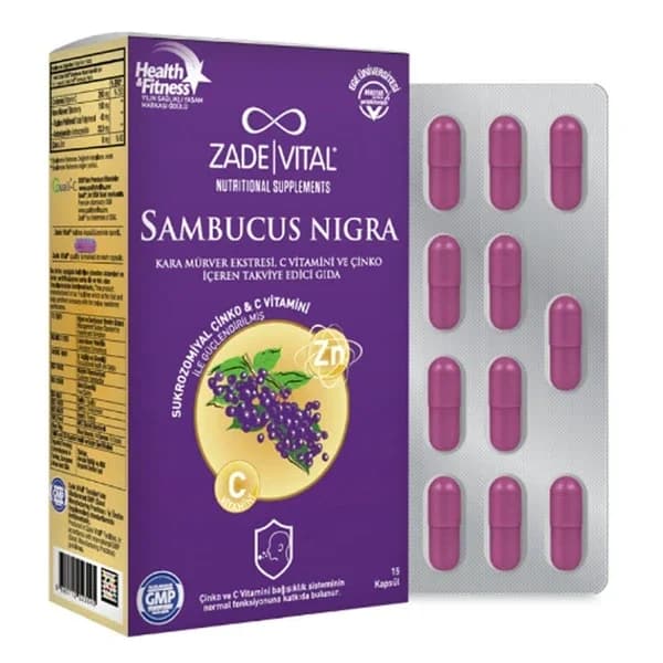 Zade Vital Sambucus Nigra 15 capsules