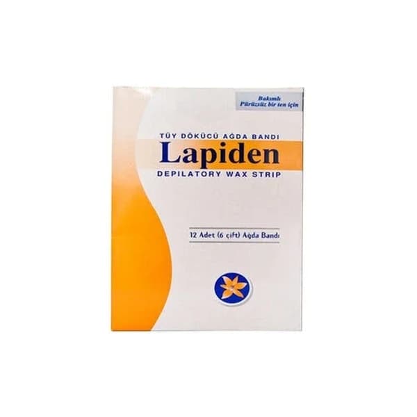 Lapiden Wax Face Strip 12 pcs